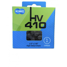 Ланцюг KMC HV410 Gray/Brown 1/2 X 1/8 112 ланок з замком в боксі