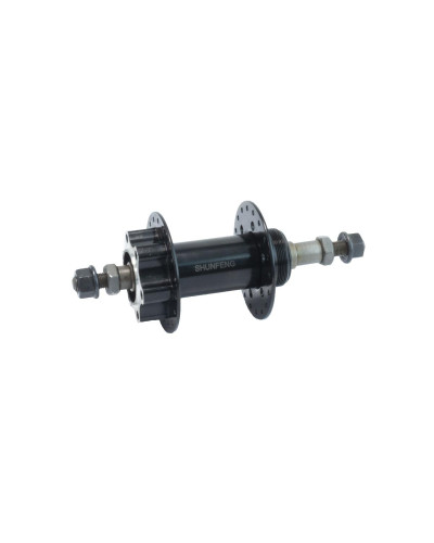 Втулка задня Shunfeng СТ 3/8 14Gx36Hх135х175мм, SF-HB25R, чорна