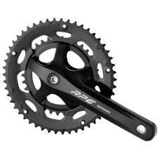 Комплект шатунів PROWHEEL RPE-421, (8S/7S), 175mm, 50T/34T black
