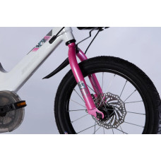 Велосипед MG 16" SPACE KID MOON DD рама-9" білий