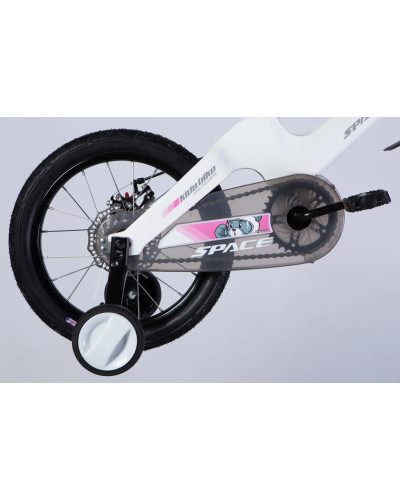 Велосипед MG 16" SPACE KID MOON DD рама-9" білий