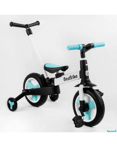 Велосипед-трансформер Best Trike 56659 (1) колеса PU 10'', батьківська ручка, знімні педалі