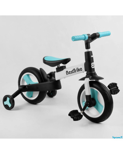 Велосипед-трансформер Best Trike 56659 (1) колеса PU 10'', батьківська ручка, знімні педалі