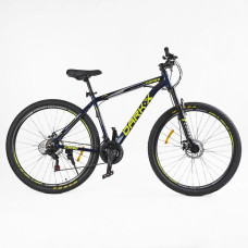 Велосипед 29 Спортивний Corso «Dark-X» 29" дюймів DX-29306 рама алюмінієва 19``, обладнання Shimano 21 швидкість