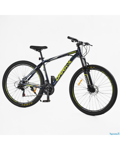 Велосипед 29 Спортивний Corso «Dark-X» 29" дюймів DX-29306 рама алюмінієва 19``, обладнання Shimano 21 швидкість