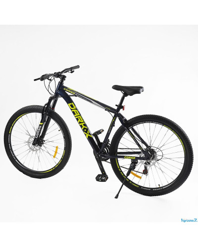 Велосипед 29 Спортивний Corso «Dark-X» 29" дюймів DX-29306 рама алюмінієва 19``, обладнання Shimano 21 швидкість