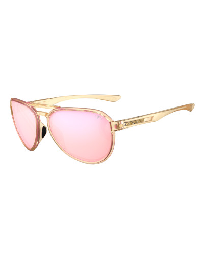Окуляри Tifosi Selca Crystal Brown, лінзи Pink Mirror (11%)