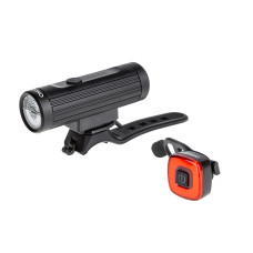 Комплект світла ONRIDE Rave (700 lm, 2600 mAh, Type-C) + ONRIDE Bagel (30 lm, 300 mAh, Type-C)