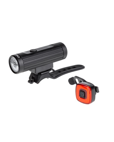 Комплект світла ONRIDE Rave (700 lm, 2600 mAh, Type-C) + ONRIDE Bagel (30 lm, 300 mAh, Type-C)