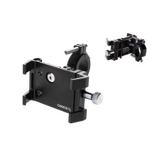 Тримач гаджета ONRIDE Holder 40, алю., ширина 65 - 95 мм, крок обертання 90°, Ø 20 - 36 мм
