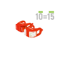 Набір світла ONRIDE силіконовий Dual червоний 15 шт по ціні 10 шт