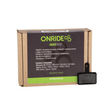 Гальмівні колодки ONRIDE HARD B01,напівметал, 25 пар