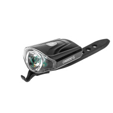 Велосипедна фара ONRIDE Xeo USB (50 lm, 550 mAh, Micro-USB), пластикова