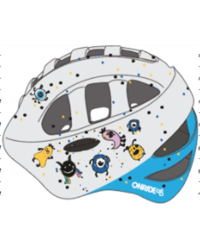 Шолом ONRIDE Bud 20 монстрики M (52-56 см)
