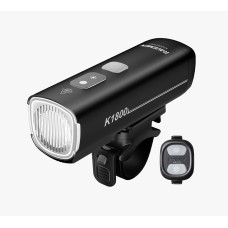 Велосипедна фара Ravemen K1800 (1800 lm, 5000 mAh) з датчиком освітленості