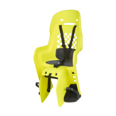 Дитяче крісло заднє POLISPORT Joy CFS на багажник, 9-22 кг, неонове