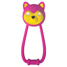 Мигалка дитяча передня KLS Teddy рожева