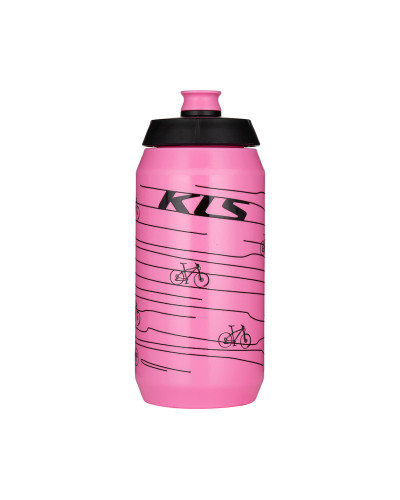 Фляга KLS Kolibri 550мл рожевий