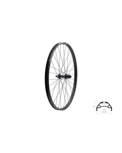 Колесо заднє KLS ASESINO 25 DSC R, 27,5", black