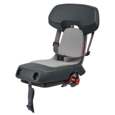 Дитяче крісло заднє POLISPORT Guppy Junior CFS на багажник, до 35 кг, сіре