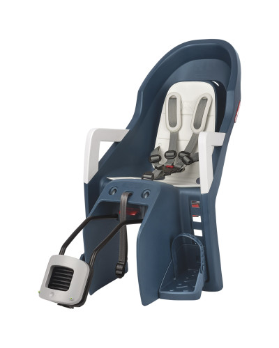 Дитяче крісло заднє POLISPORT Guppy Maxi+ RS на підсідельну трубу, 9-22 кг, синє