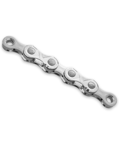 Ланцюг KMC e11 Silver 11 швидкостей 122 ланки срібний + замок
