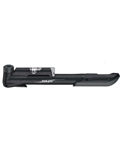 Насос компактний Giyo GP-43CP, пластиковий, розумний клапан, з манометром, 24 см, 120 psi