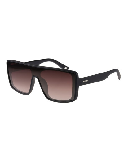 Окуляри Relax St. Barts чорні матові, лінза brown grady (PC ), gold revo, кат. 3