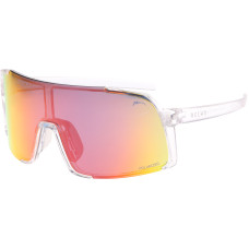 Окуляри Relax Dingo чорні матові, лінза smoke (TAC 1,0 mm), black/red revo, кат. 3