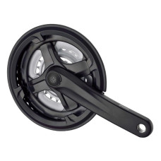Шатуни PROWHEEL TA-CM68, під квадрат, 170мм, 24-34-42Т, з захистом, чорний