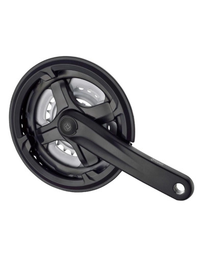 Шатуни PROWHEEL TA-CM68, під квадрат, 170мм, 24-34-42Т, з захистом, чорний