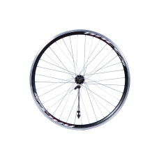 Колесо задн. VLT 26" AL 36H під V-brake WANGZHEN 201RBQ під тріскачку чорний пром. підшипник