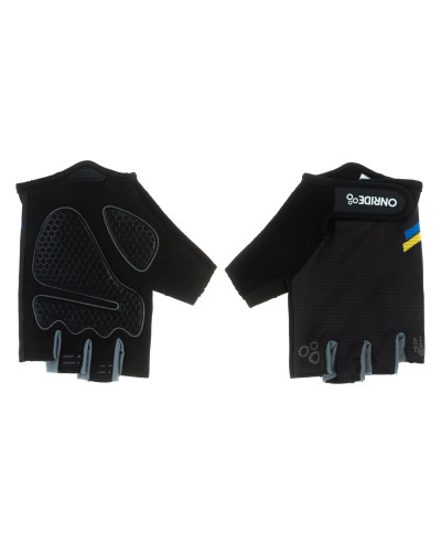 Рукавички ONRIDE Hold 20 UA колір чорний розмір S,M,L,XL,2XL