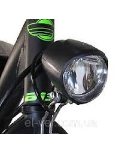 Передняя фара з сигналом інтегрованим 36-48в Light front 3w with horn