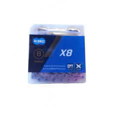Ланцюг KMC X8ЕРТ 1/2х3/32х116L ЕРТ, 8 шв.