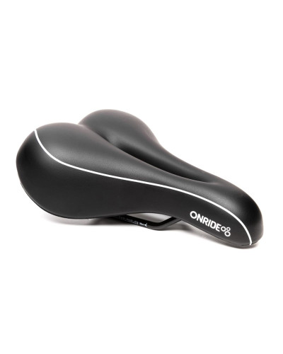 Сідло ONRIDE Relax Gel сталеві рамки чорний 275x170мм