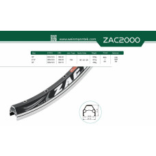 Обід  26 Weinmann ZAC 2000 (36 спиць)