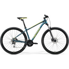 Велосипед MERIDA BIG.NINE 20-2X,XL (21),ТІЛ-СИНІЙ (ЛАЙМ)