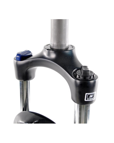Вилка Suntour 26 XCT-HLO DISK, 1-1/8'x255мм, хід:100мм, чорна