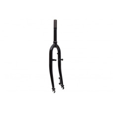 Вилка 26" Жорстка Сталь 1-1/8 rod-190 різьб. disc/v-br чорний