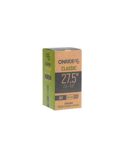 Камера ONRIDE Classic 27,5"x2,5-3,0" (584x64-76) AV 48