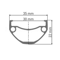 Обід 29 DT SWISS U 663 29X30 DISK BRAKE 32отв.