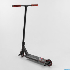 Самокат трюковий 67839 Best Scooter  "CRASH" HIC-система, ПЕГИ, алюмінієвий диск і дека, колеса 110 мм PU, ширина керма - 57 см