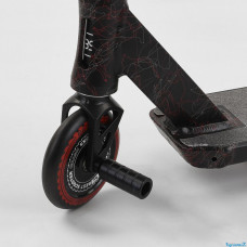 Самокат трюковий 67839 Best Scooter  "CRASH" HIC-система, ПЕГИ, алюмінієвий диск і дека, колеса 110 мм PU, ширина керма - 57 см