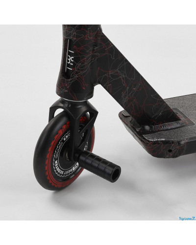 Самокат трюковий 67839 Best Scooter  "CRASH" HIC-система, ПЕГИ, алюмінієвий диск і дека, колеса 110 мм PU, ширина керма - 57 см