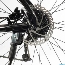 Велосипед 29 Спортивний Corso "Enigma" NG-29069  рама алюмінієва 21``, обладнання Shimano Alivio 27 швидкостей, вилка Santour гідравлічна