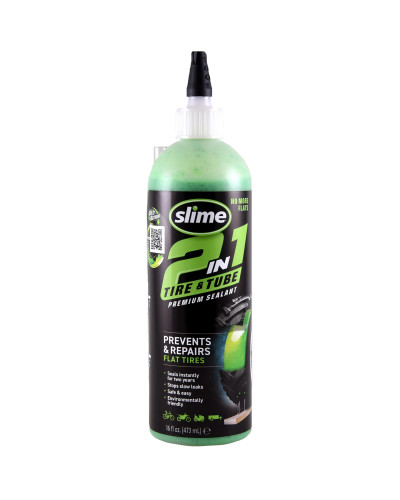 Безкамерний/камерний герметик Slime 2IN1 Sealant 473 мл