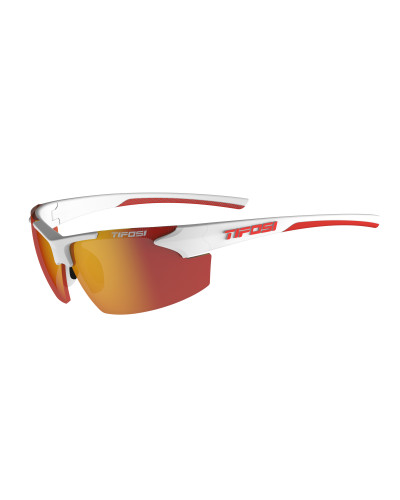 Окуляри Tifosi Track White/Red, лінзи Smoke Red Mirror (15%)