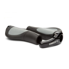 З ШОУРУМУ! Ручки руля ONRIDE HornGrip70 чорні/сірі