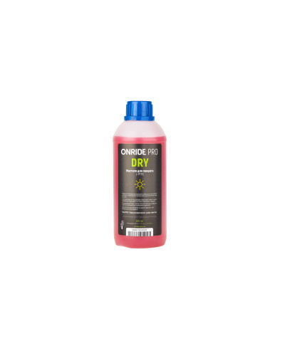 Мастило для ланцюга ONRIDE PRO Dry з PTFE для сухих умов 500 мл